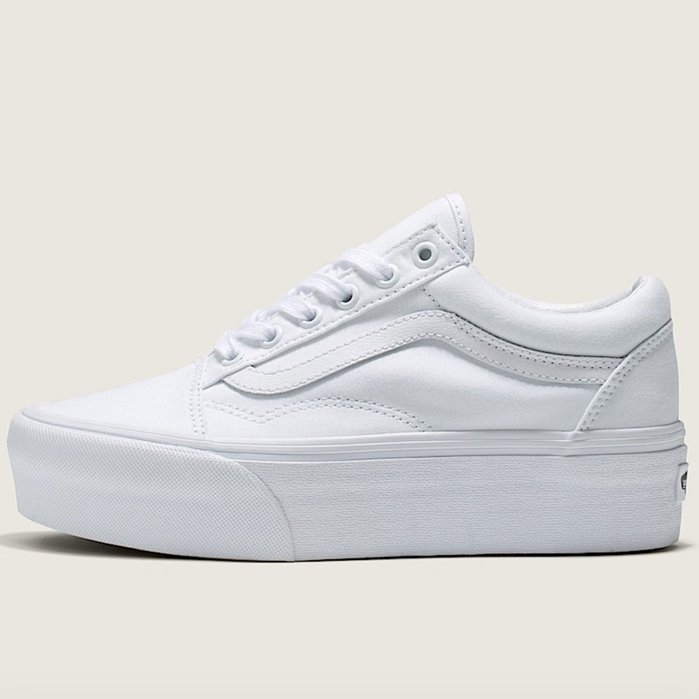 Vans Old Skool Stackform White Shoes